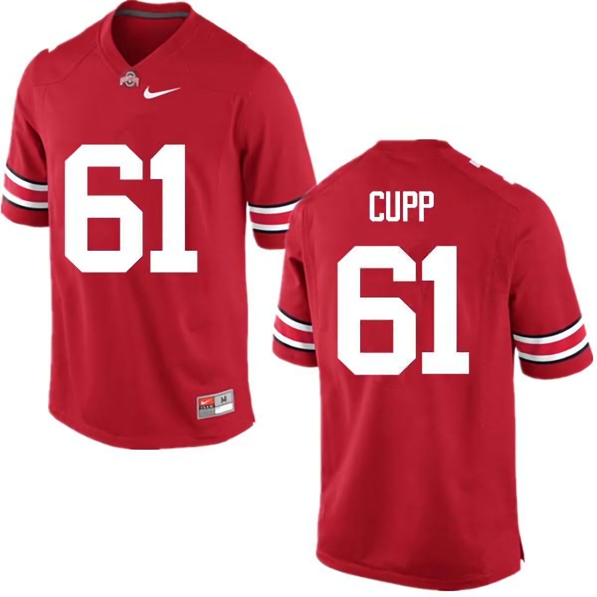 Gavin Cupp Ohio State Buckeyes Men's NCAA #61 Nike Red College Stitched Football Jersey UHG0356MQ